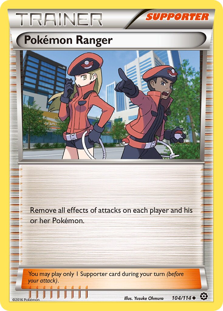 Pokémon Ranger - 104/114 - Uncommon (Inglés Reverse Holo NM)