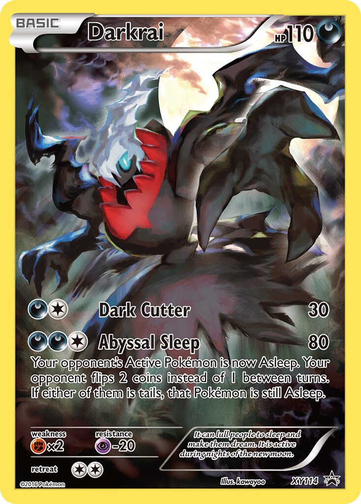 Darkrai - XY114 - Promo (Inglés Foil LP)