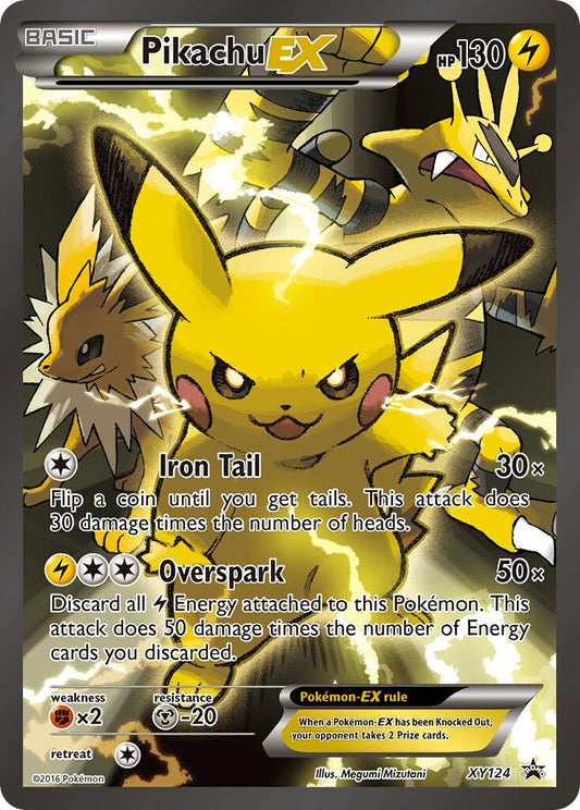 Pikachu-EX - XY124 - Promo (Inglés Foil HP)