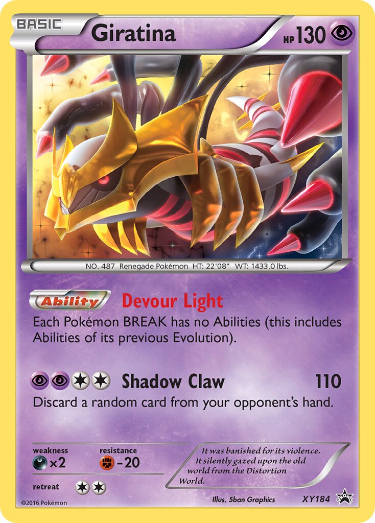 Giratina - XY184 - Promo (Inglés Foil MP)