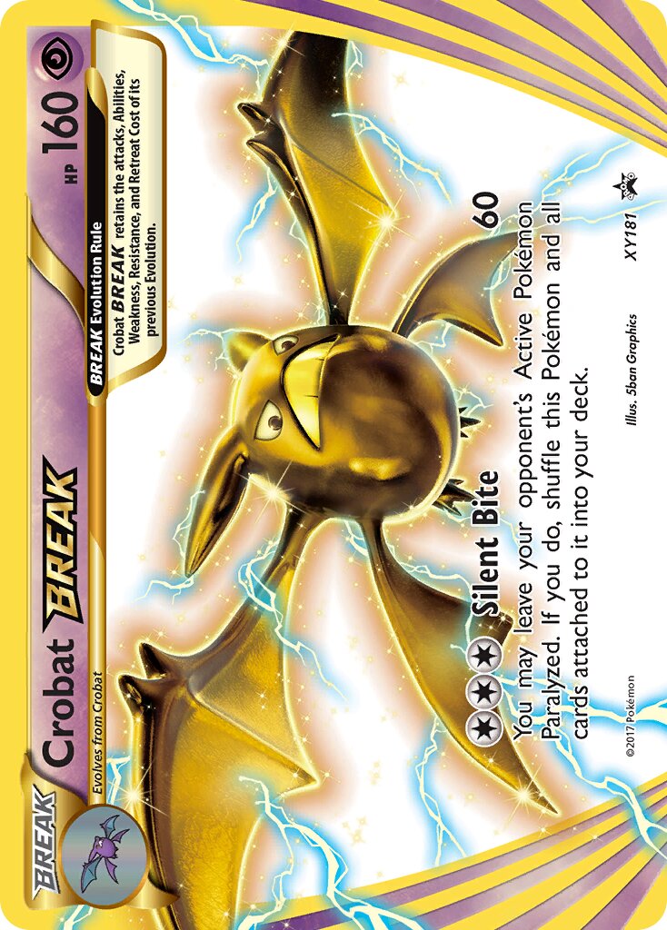 Crobat BREAK - XY181 - Promo (Inglés Foil NM)