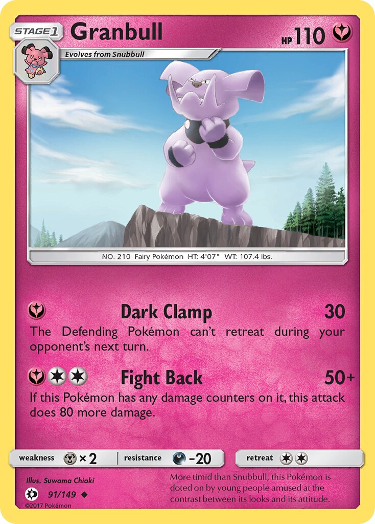 Granbull - 91/149 - Uncommon (Inglés NM)