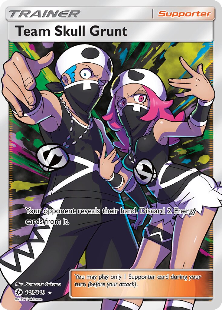 Team Skull Grunt - 149/149 - Rare Ultra (Inglés Foil LP)