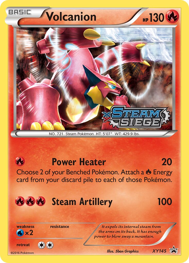 Volcanion - XY145 - Promo (Inglés Foil LP)