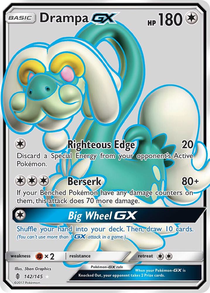 Drampa-GX - 142/145 - Rare Ultra (Inglés Foil NM)
