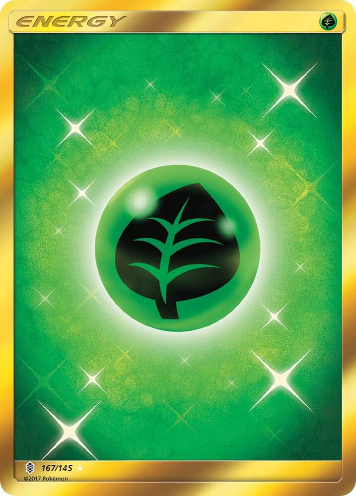 Grass Energy - 167/145 - Rare Secret (Español Foil NM)