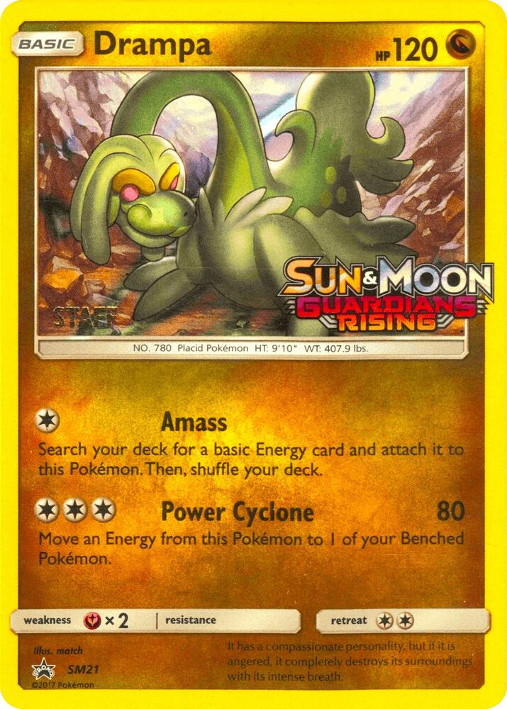 Drampa - SM21 (Prerelease) [Staff] - SM21 - Promo (Inglés Foil LP)
