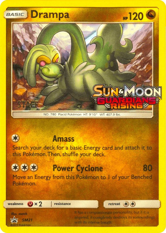 Drampa - SM21 (Prerelease) [Staff] - SM21 - Promo (Inglés Foil LP)
