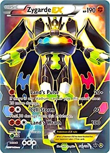 Zygarde EX - 54a/124 - Promo (Inglés Foil NM)