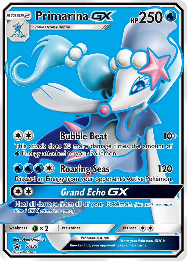 Primarina-GX - SM39 - Promo (Inglés Foil LP)