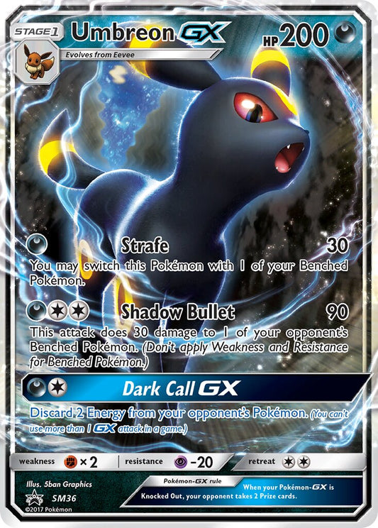 Umbreon-GX - SM36 - Promo (Inglés Foil MP)