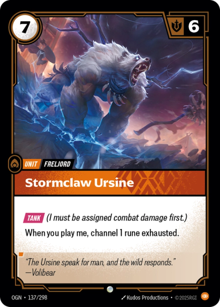 STORMCLAW URSINE - OGN-137/298