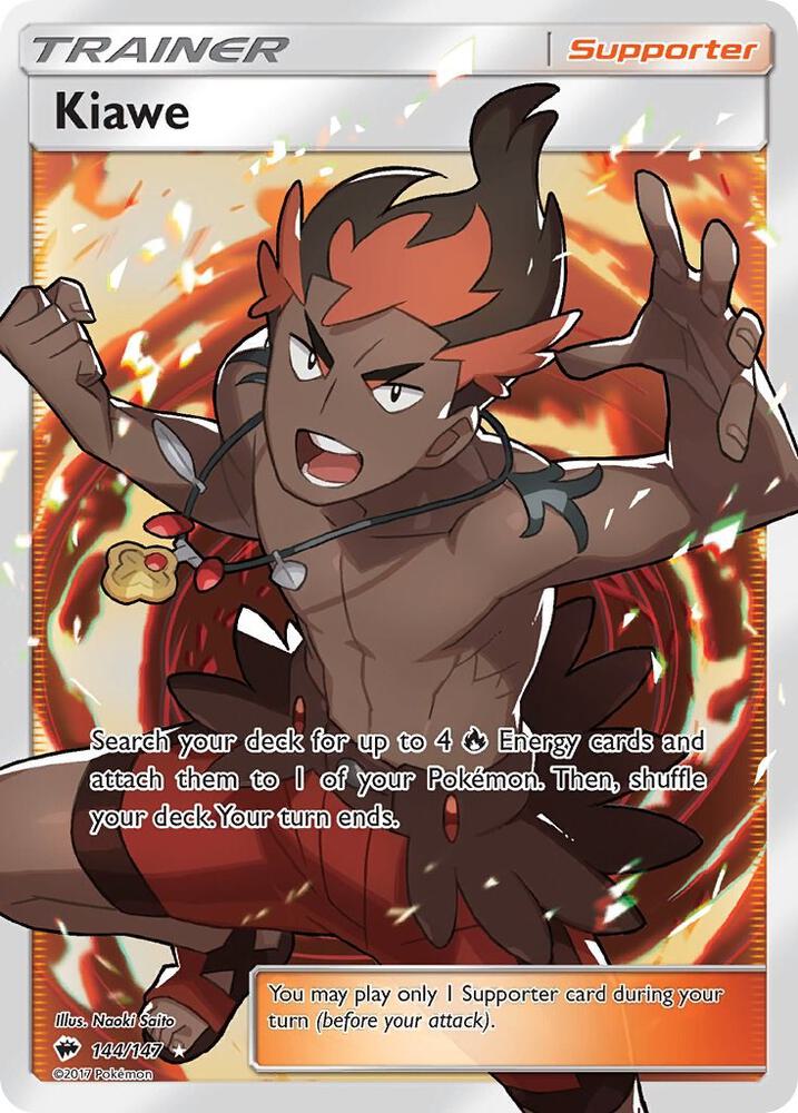 Kiawe - 144/147 - Rare Ultra (Inglés Foil NM)