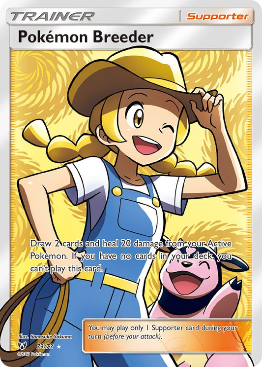Pokémon Breeder - 73/73 - Rare Ultra (Inglés Foil NM)