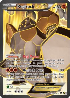 Regirock EX - 43a/124 - Promo (Inglés Foil LP)
