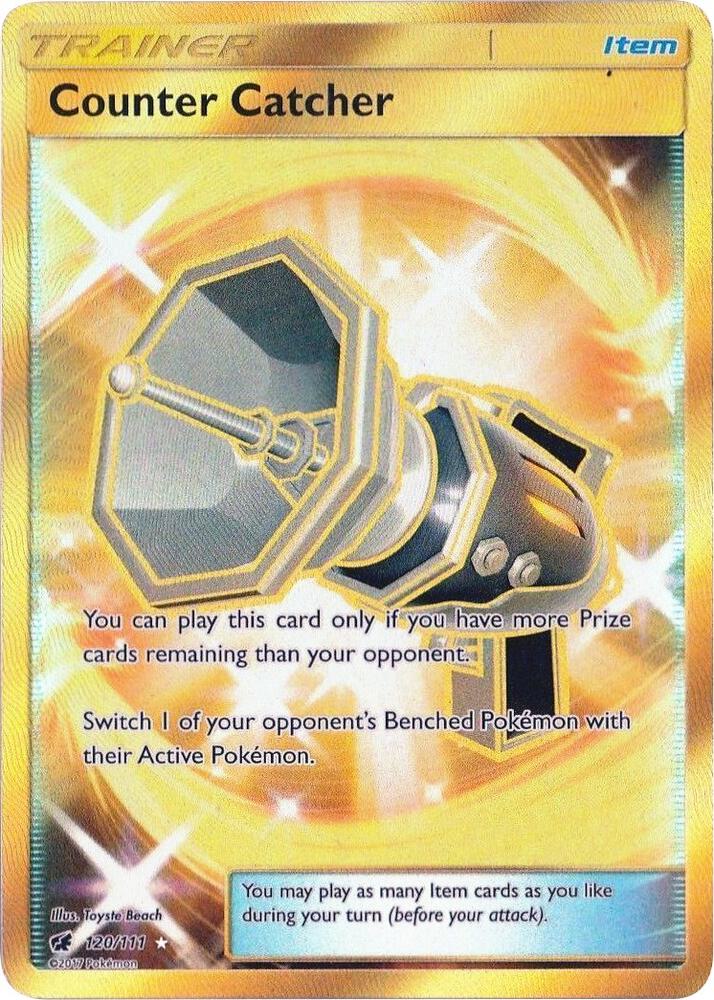 Counter Catcher - 120/111 - Rare Secret (Inglés Foil NM)