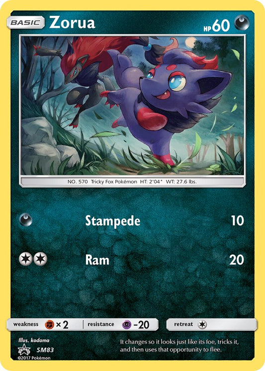 Zorua - SM83 - Promo (Inglés Foil MP)