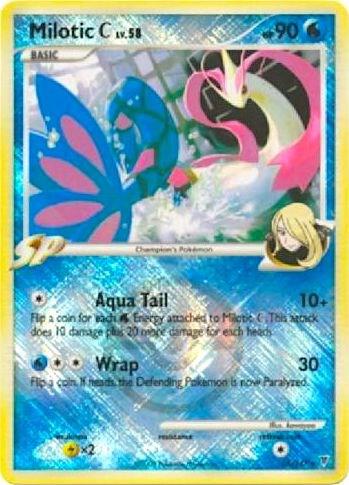 Milotic C - 35/147 (League Promo) - 035/147 - Promo (Inglés Reverse Holo MP)