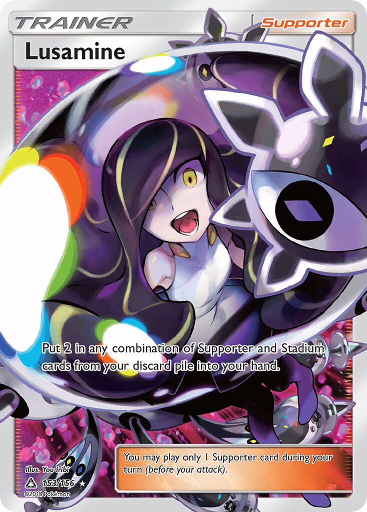 Lusamine - 153/156 - Rare Ultra (Inglés Foil LP)