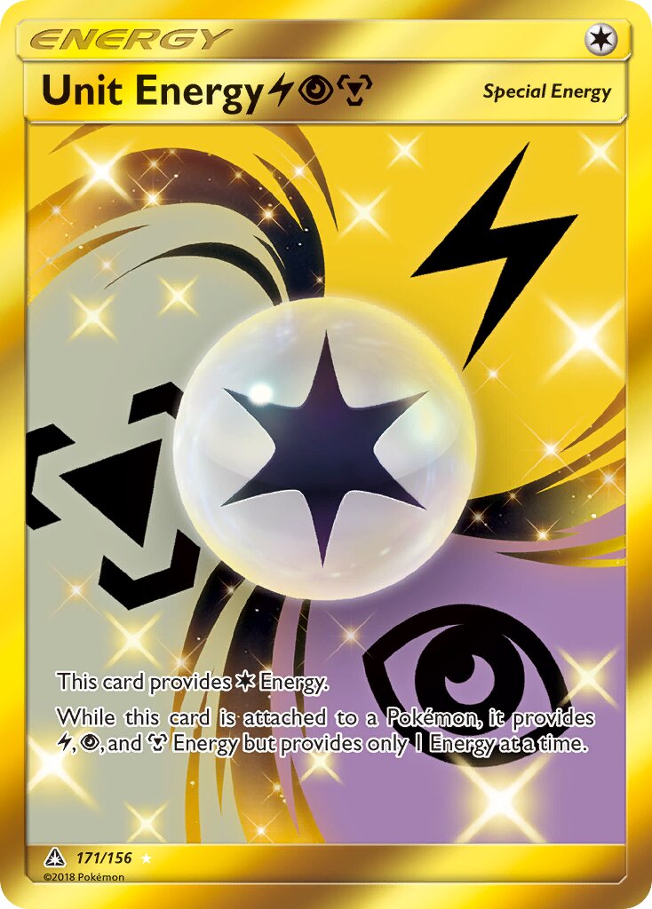 Unit Energy LPM - 171/156 - Rare Secret (Inglés Foil NM)