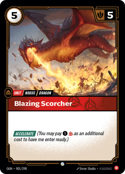BLAZING SCORCHER - OGN-001/298