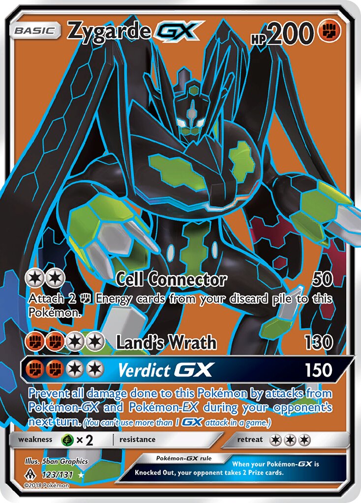 Zygarde-GX - 123/131 - Rare Ultra (Inglés Foil NM)