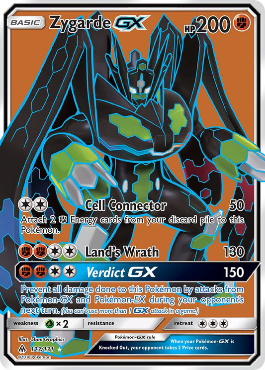 Zygarde-GX - 123/131 - Rare Ultra (Inglés Foil NM)