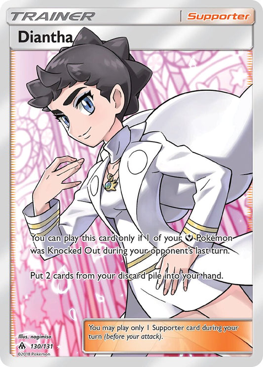 Diantha - 130/131 - Rare Ultra (Inglés Foil NM)