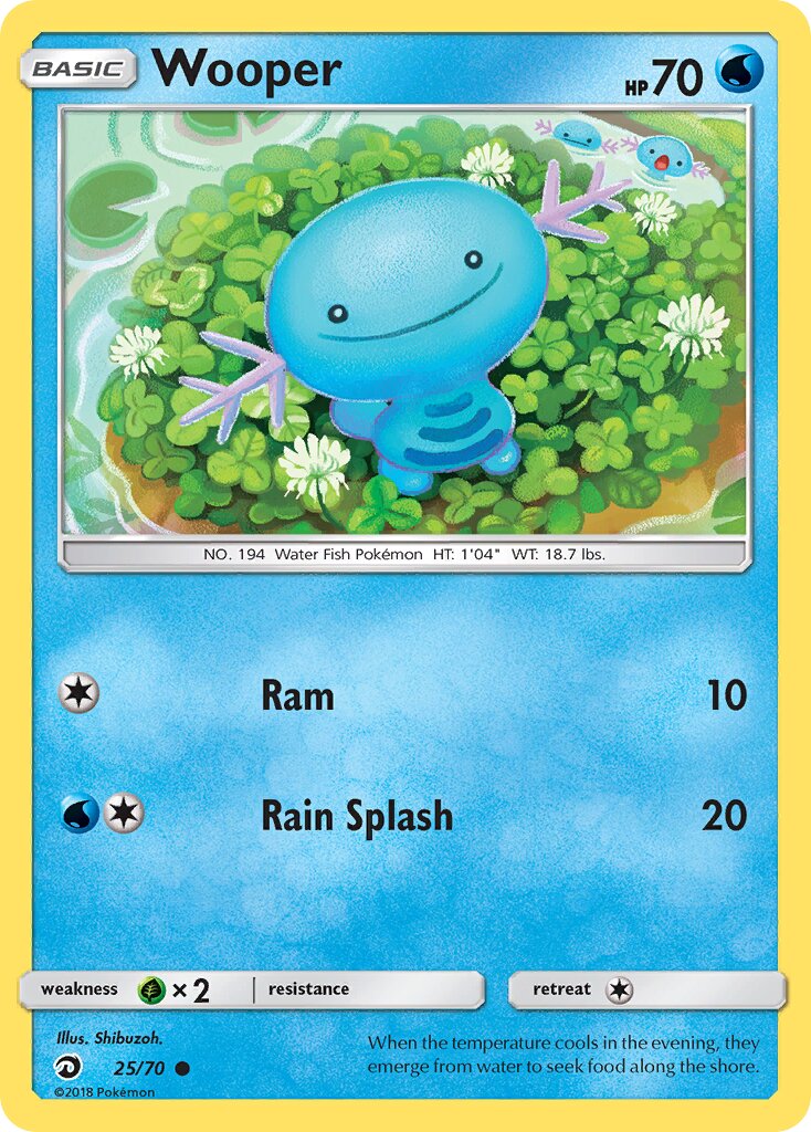 Wooper - 25/70 - Common (Inglés NM)