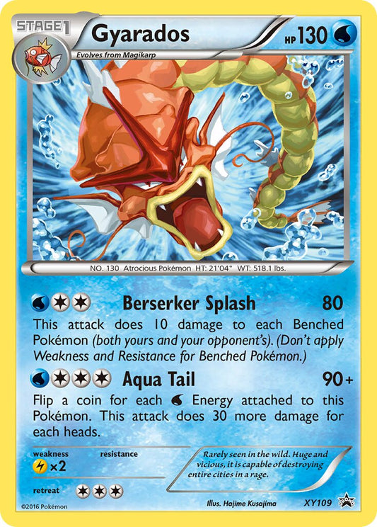Gyarados - XY109 - Promo (Inglés Foil LP)