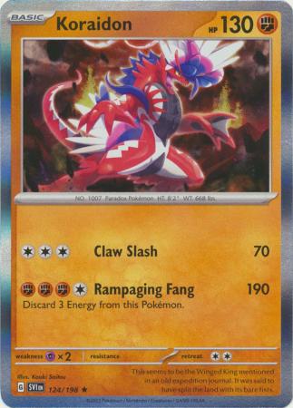Koraidon - 124/198 - Holo Rare