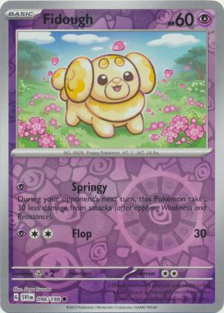 Fidough - 098/198 - Common Reverse Holo