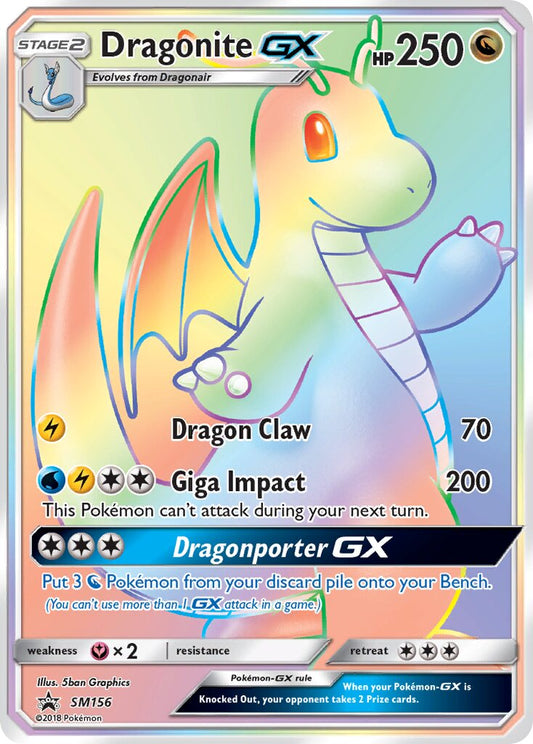 Dragonite-GX - SM156 - Promo (Inglés Foil NM)