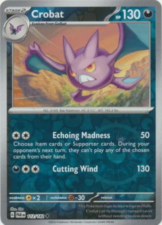 Crobat - 112/182 - Uncommon Reverse Holo