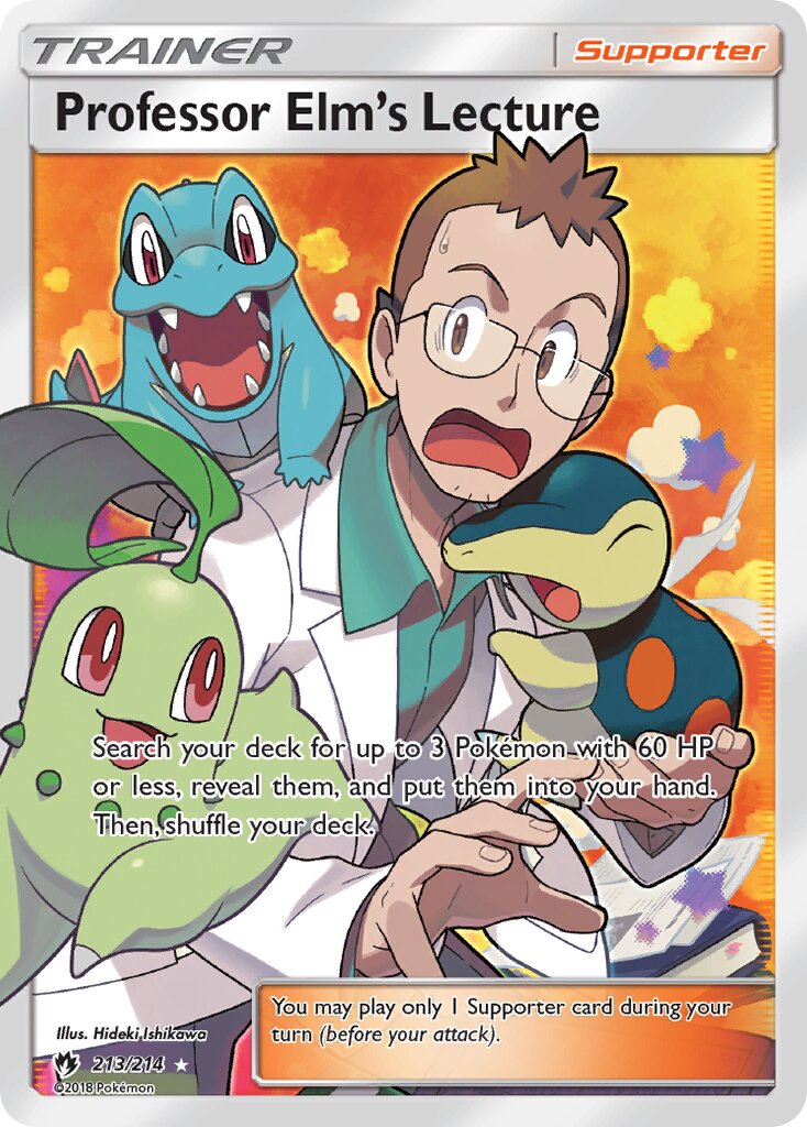 Professor Elm's Lecture - 213/214 - Rare Ultra (Inglés Foil LP)