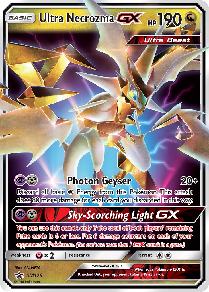 Ultra Necrozma-GX - SM126 - Promo (Inglés Foil LP)