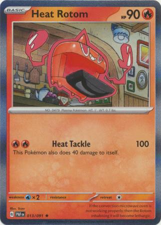 Heat Rotom - 013/091 - Holo Rare (Español)