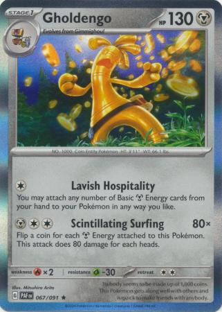 Gholdengo - 067/091 - Holo Rare (Español)