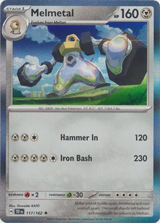 Melmetal - 117/162 - Holo Rare (Español)