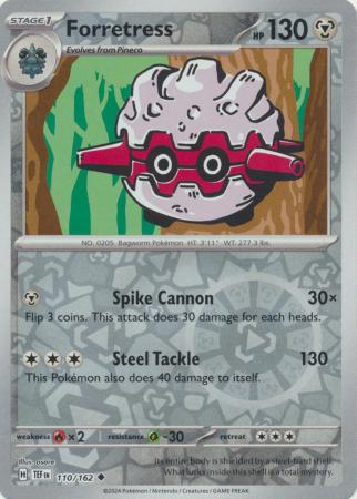 Forretress - 110/162 - Uncommon Reverse Holo (Español)