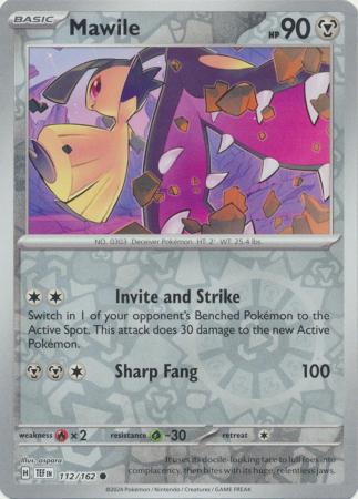 Mawile - 112/162 - Common Reverse Holo (Español)