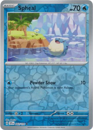 Spheal - 043/191 - Common Reverse Holo (Español)
