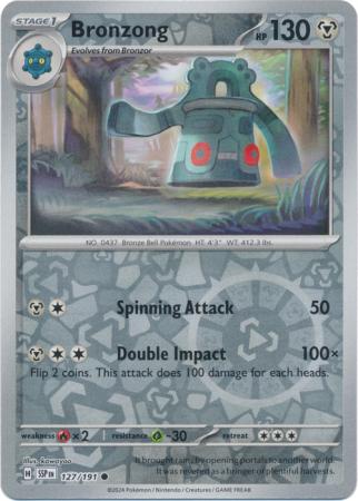 Bronzong - 127/191 - Common Reverse Holo