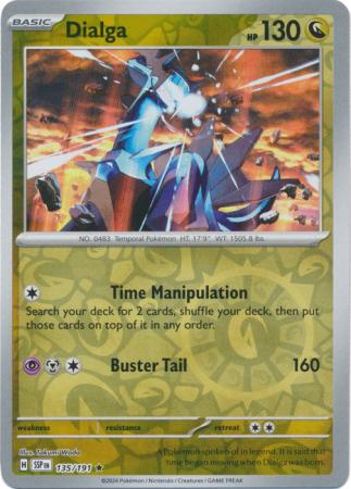 Dialga - 135/191 - Reverse Holo Rare (Español)