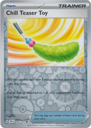 Chill Teaser Toy - 166/191 - Uncommon Reverse Holo (Español)