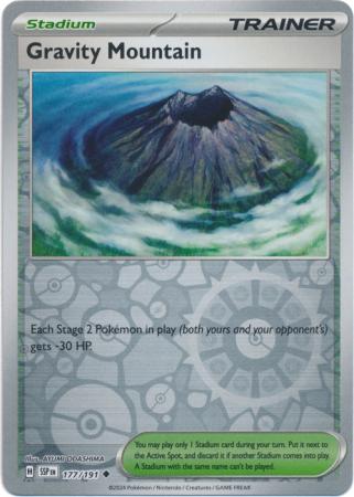 Gravity Mountain - 177/191 - Uncommon Reverse Holo (Español)