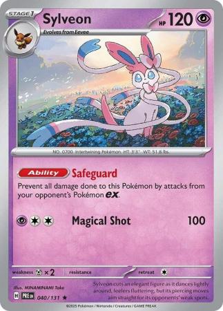 Sylveon - 040/131 - Holo Rare