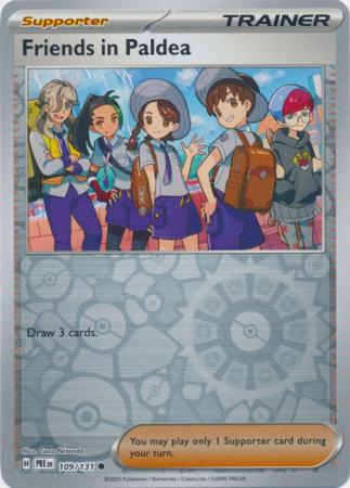 Friends in Paldea - 109/131 - Common Reverse Holo