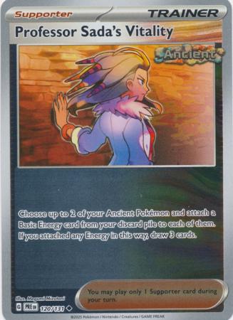 Professor Sada's Vitality - 120/131 - Uncommon Reverse Holo