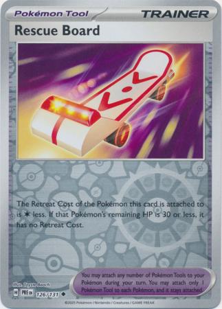 Rescue Board - 126/131 - Uncommon Reverse Holo (Español)
